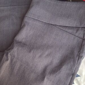Gray Pinstripe Pants